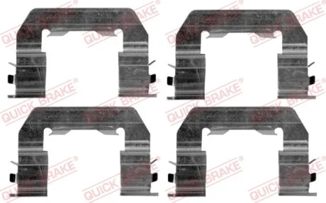 Планка суппорта (переднего) прижимная (к-кт) Kia Sorento II/Hyundai Santa FE II 2.0-2.7 03- QUICK BRAKE 109-1719