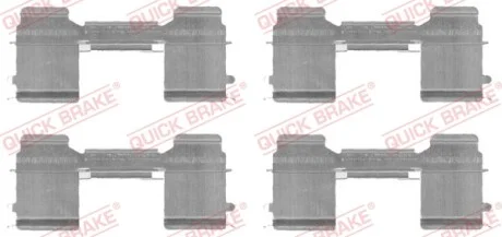 Монтажний комплект гальмівних колодок QUICK BRAKE 109-1726