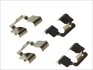 Планка суппорта (заднего) прижимная (к-кт) Citroen Jumpy/Peugeot Expert 1.6-2.0HDi 07- (TRW) QUICK BRAKE 109-1733 (фото 1)