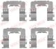 Планка суппорта (переднего) прижимная (к-кт) Subaru Forester/Impreza/Outback 03- (Tokico) QUICK BRAKE 1091742 (фото 1)