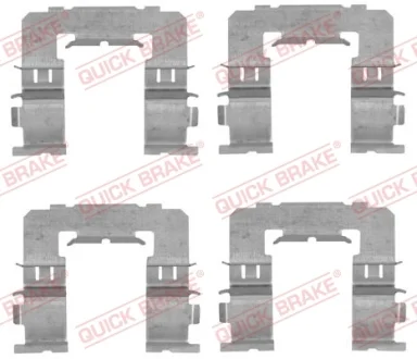 Планка суппорта (переднего) прижимная (к-кт) Subaru Forester/Impreza/Outback 03- (Tokico) QUICK BRAKE 1091742