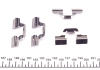 Комплект прижимных планок тормозного суппорта. QUICK BRAKE 109-1749 (фото 2)