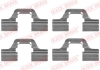Комплект прижимних планок гальмівного супорту QUICK BRAKE 109-1749 (фото 3)