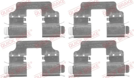 Монтажный компл.,тормоз.колодки QUICK BRAKE 1091750