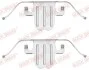 Монтажный компл.,тормоз.колодки QUICK BRAKE 1091751 (фото 1)
