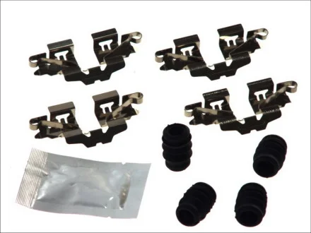 Планка супорта (заднього) прижимна (к-кт) Toyota Yaris II 05- (Akebono) QUICK BRAKE 109-1808