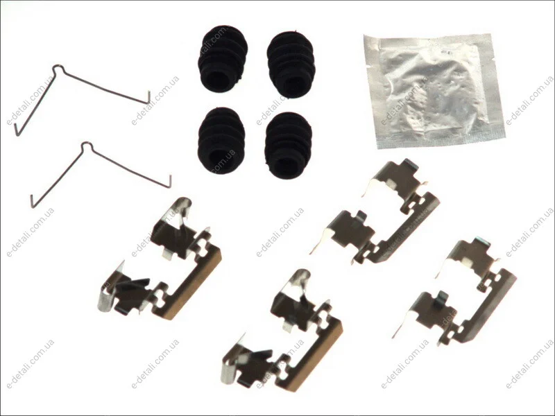 Планка суппорта (переднего) прижимная (к-кт) Honda Jazz III 08- (Akebono) QUICK BRAKE 109-1811 (фото 1)