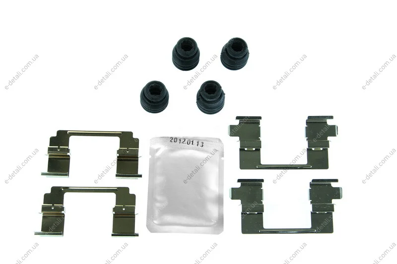 Планка суппорта (переднего) прижимная (к-кт) Honda Accord VIII 2.4i 08-15 (Akebono) QUICK BRAKE 109-1840 (фото 1)