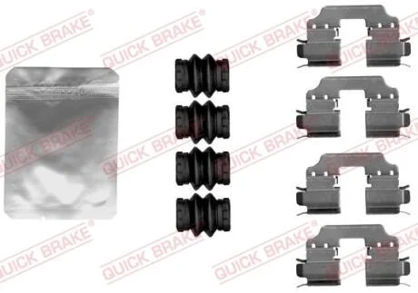 Монтажный компл.,тормоз.колодки QUICK BRAKE 1091881