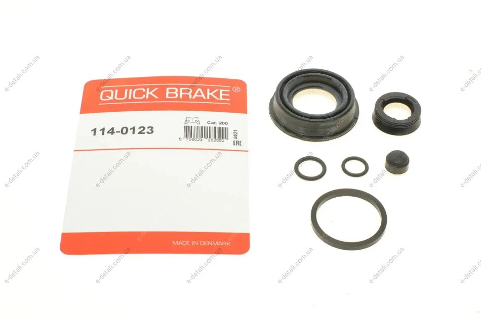 Ремкомплект супорта (заднього) Mini Mini/Toyota Yaris 01-07 (d=34mm) QUICK BRAKE 114-0123 (фото 1)
