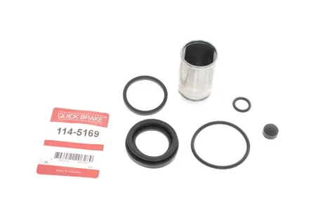 Ремкомплект суппорта (заднего) Renault Megane/Scenic 08- (d=34mm) (+поршень) QUICK BRAKE 114-5169
