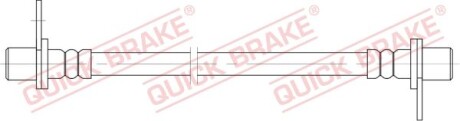 Гальмівний шланг QUICK BRAKE 25.085