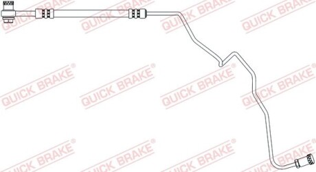 Шланг тормозной QUICK BRAKE 96.019X