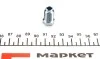 Соединитель трубки тормозной (M12x1/13x24/d=5.0) QUICK BRAKE B5L (фото 2)