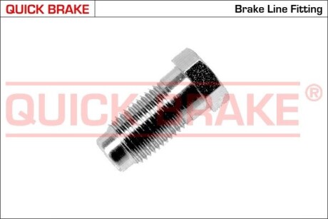 Фитинг тормозной трубки QUICK BRAKE C (фото 1)