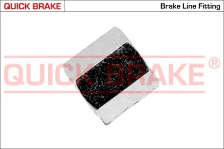 Соединитель трубки тормозной (M10x1/14x15/d=5.0) QUICK BRAKE EV