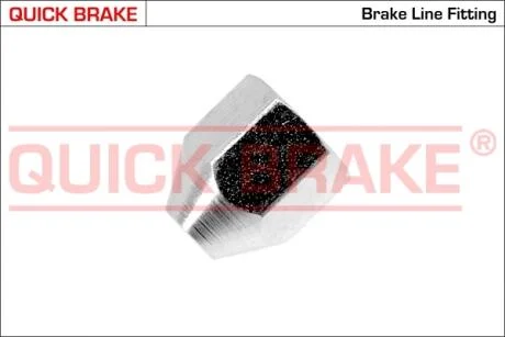 З\'єднувач трубки гальмівної (3/8\'\'x24/14x17.5/d5.0) QUICK BRAKE H