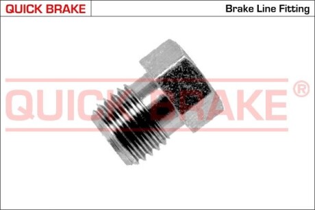 Фитинг тормозной трубки QUICK BRAKE J (фото 1)