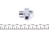 З'єднувач трубки гальмівний - тройник (M12x1) (мама/мама/мама) QUICK BRAKE O3B