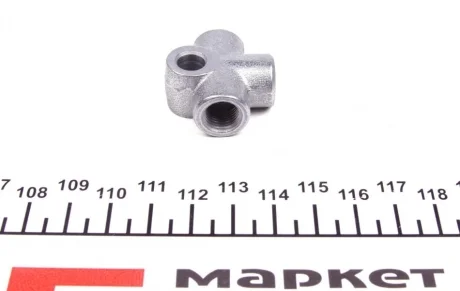 Соединитель трубки тормозной (M10x1) (мама/мама/мама) QUICK BRAKE O3D
