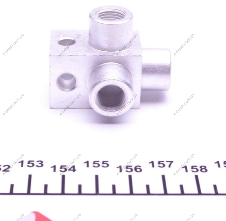 Соединитель трубки тормозной (M10x1) (мама/мама/мама) QUICK BRAKE O4A (фото 1)