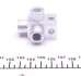Соединитель трубки тормозной (M10x1) (мама/мама/мама) QUICK BRAKE O4A (фото 3)