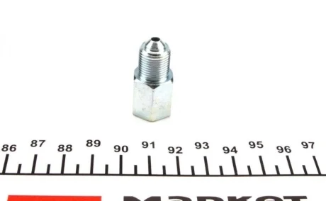 Соединитель трубки тормозной (M12x1/15x32/d=3.2) (мама/папа) QUICK BRAKE OBE