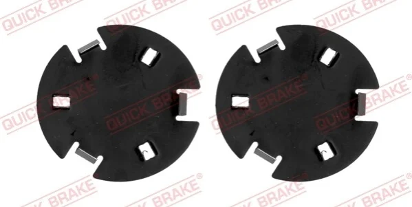 Монтажный компл.,тормоз.колодки QUICK BRAKE W1244 (фото 1)