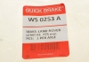 Датчик износа тормозных колодок QUICK BRAKE WS 0253 A (фото 6)