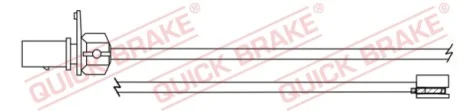 Датчик износа, тормоз. QUICK BRAKE WS0400A