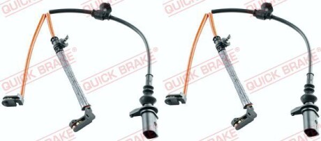 Датчик износа, тормоз. QUICK BRAKE WS0489A