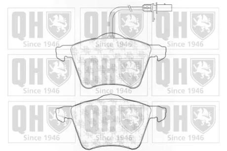 Колодки гальмівні дискові передні QUINTON HAZELL BP1199