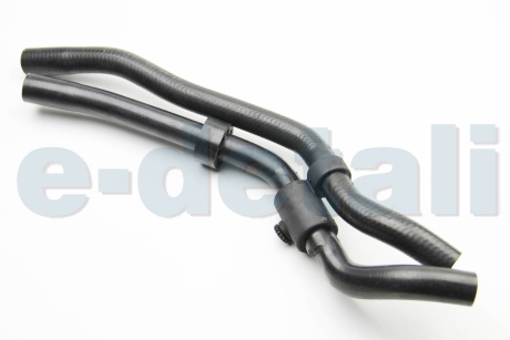 Патрубок радиатора печки Doblo 1.3/1.9 D/JTD 01- (430mm) RAPRO 11157