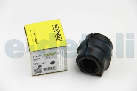 Подушка стабилизатора перед. Berlingo/Partner 08- внутрь. (24,5mm) RAPRO 51827