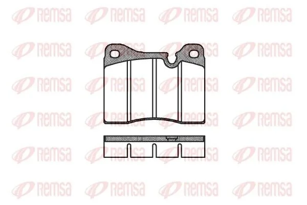 BMW датчик зносу гальмівних накладок пр. BMW 1 F20, 3 F30,4 F32 REMSA 001130 (фото 1)