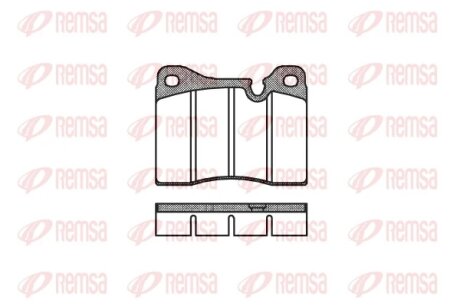 BMW датчик зносу гальмівних накладок пр. BMW 1 F20, 3 F30,4 F32 REMSA 001130