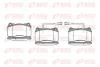 ALFA ROMEO гальмівні колодки передні (з датчик.) GIULIETTA (940_) 1.8 TBi (940FXR11) 13-18 REMSA 0666.22 (фото 1)
