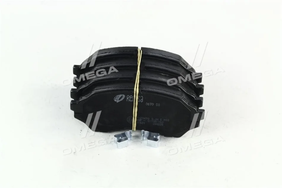 Колодка тормозов. диск. MAZDA 323 F передн. (выр-во Remsa) REMSA 0699.00 (фото 1)