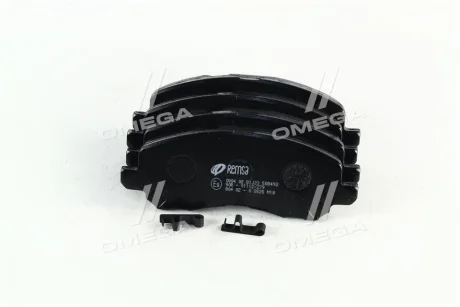 Колодка тормозов. диск. MITSUBISHI GALANT VI (EA_), LANCER передн. (выр-во Remsa) REMSA 0804.02