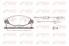 CITROEN колодки гальмівні передні C5 2.2HDI-3.0 01- REMSA 0827.04