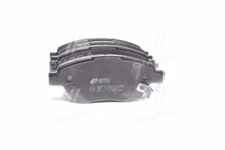 Колодка тормозов. диск. OPEL CORSA D 1.3CDTI 06 – передн. (выр-во Remsa) REMSA 0859.21