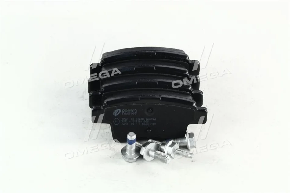 Колодка тормозов. диск. CITROEN C4, C4 PICASSO задн. (выр-во) REMSA 1241.00 (фото 1)