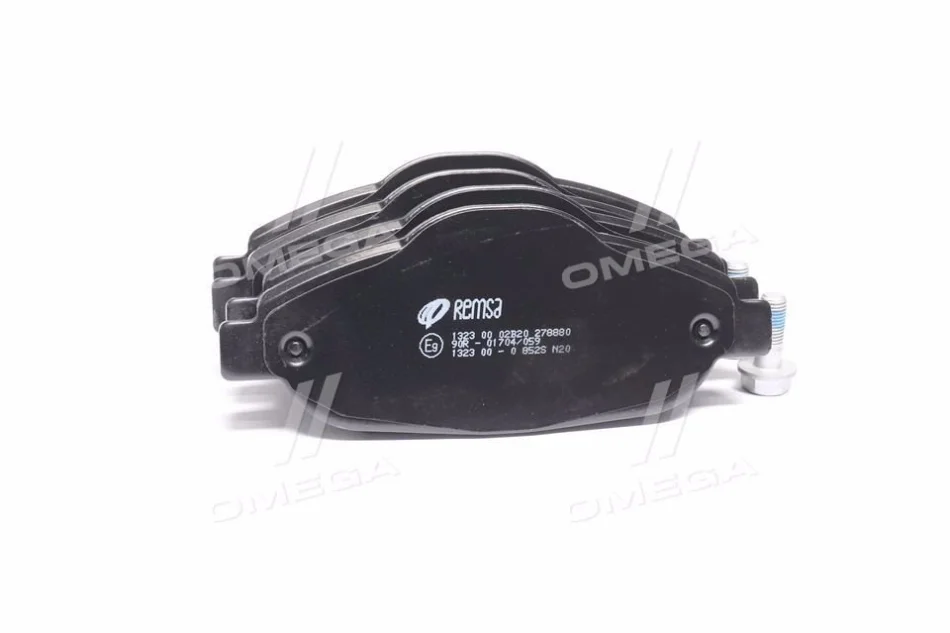 Колодка тормозов. диск. PEUGEOT 308 1.4-2.0 07-,3008 1.6HDI 09 - передн. (выр-во) REMSA 1323.00 (фото 1)