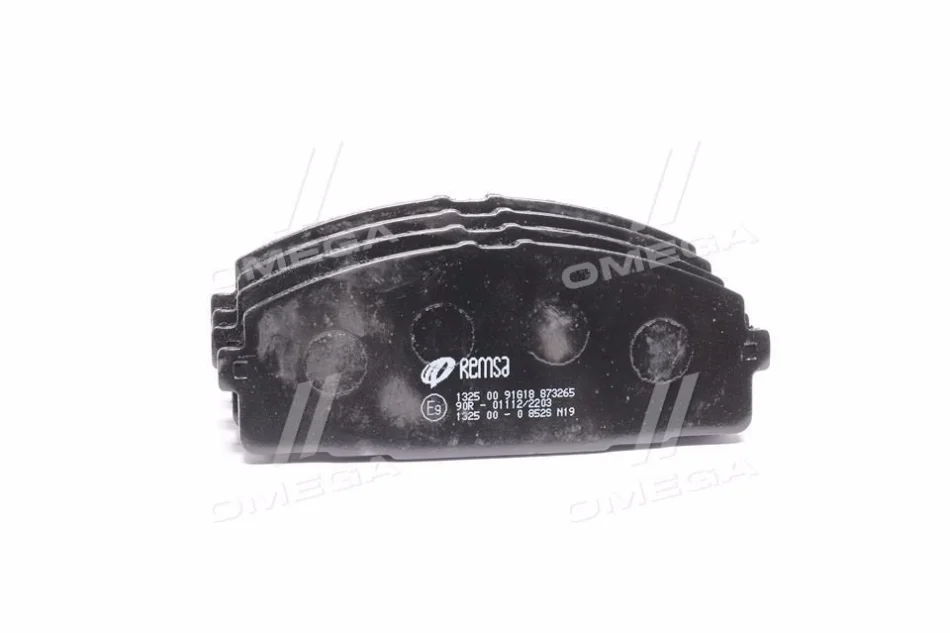 Колодка гальм. диск. TOYOTA HIACE V 2.7 VVTI, 3.0D, 2.5D-4D 05 - передн. (вир-во) REMSA 1325.00 (фото 1)