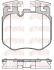BMW Колодки гальмівні передні 3 G21/81,5 G30,6,7 G11,8,X3 G01,x4 G02,X5 G05,X6 G06 REMSA 1690.00 (фото 1)