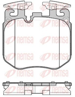 BMW Колодки гальмівні передні 3 G21/81,5 G30,6,7 G11,8,X3 G01,x4 G02,X5 G05,X6 G06 REMSA 1690.00