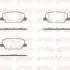 HYUNDAI Гальм колодки задн. SANTA FE IV (TM, TMA) 2.0 CRDi AWD 18-20 REMSA 1911.02 (фото 1)