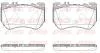 DB Колодки гальм. передні C-CLASS (W206) C 180 21- REMSA 1971.00 (фото 1)
