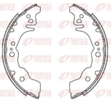 Колодки тормозные барабанные REMSA 4230.00