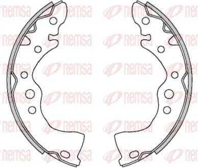 NISSAN щоки гальмівні Almera 1,6 06- REMSA 4493.00
